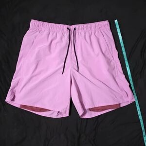 Nike Women's Athletic Shorts in Light Pink